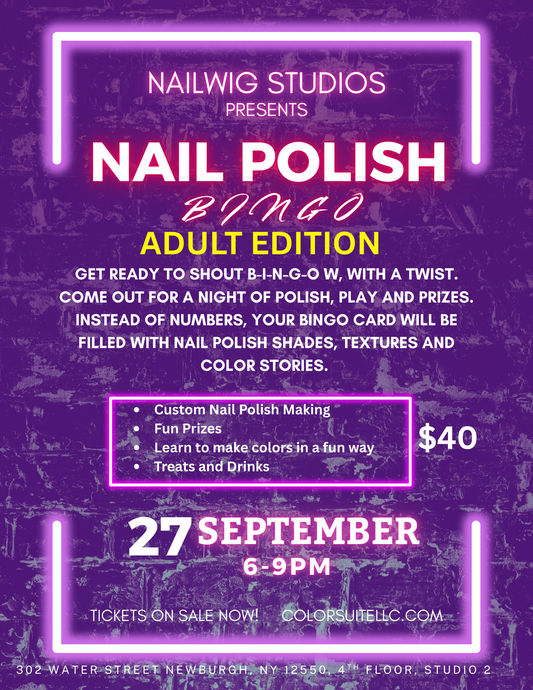 Nail Polish Bingo